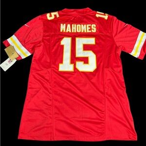 Patrick Mahomes #15 Red Stitched Jersey Men’s S,M,L,XL,XXL